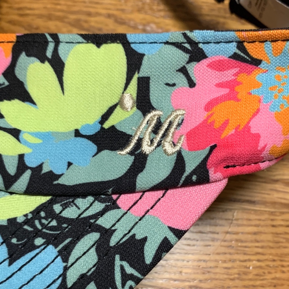 Maaji sun visor - Flory print sunny visor sun shade hat